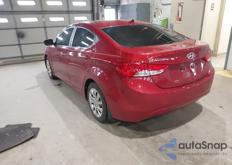 2012 Hyundai Elantra Gls (Ulsan Plant) из США, поврежденный, VIN KMHDH4AE2CU274272